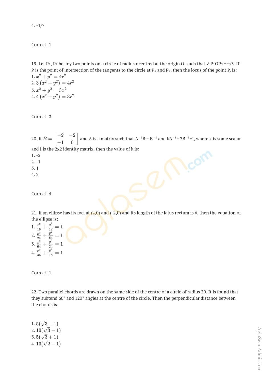 JEE Main 2019 Question Paper PDF (Shift-wise, 19 Papers)