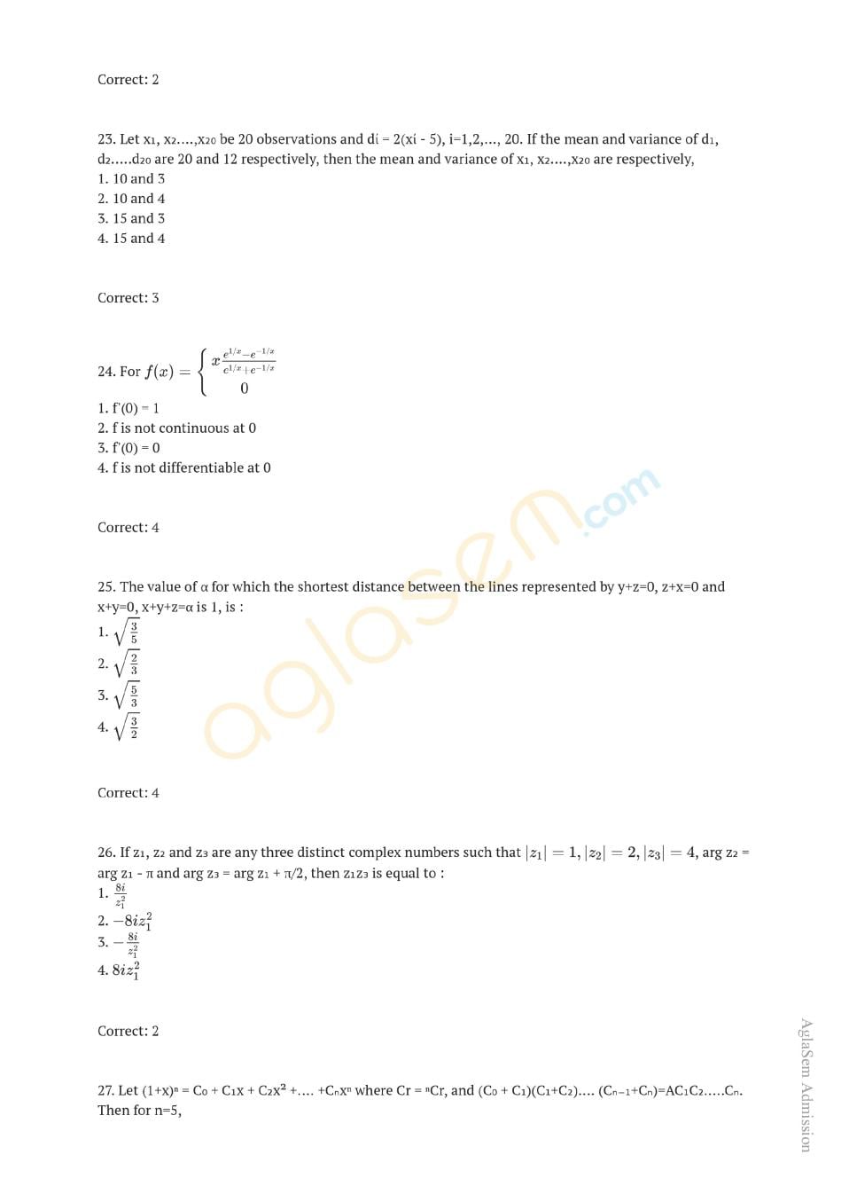 JEE Main 2019 Question Paper PDF (Shift-wise, 19 Papers)