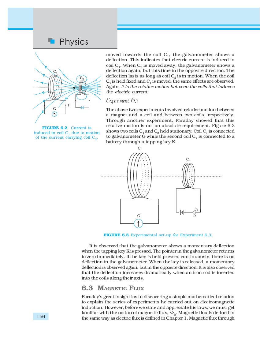 NCERT Book Class 12 Physics Chapter 6 Electromagnetic Induction