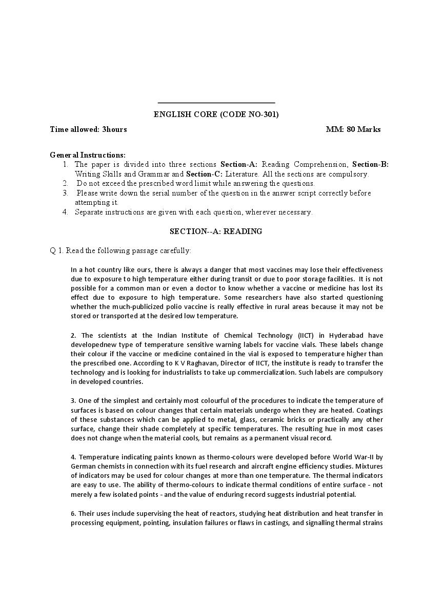 Question And Answer Format Essay