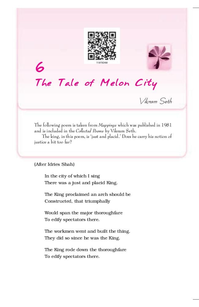 ncert-book-class-11-english-chapter-6-the-tale-of-melon-city-pdf