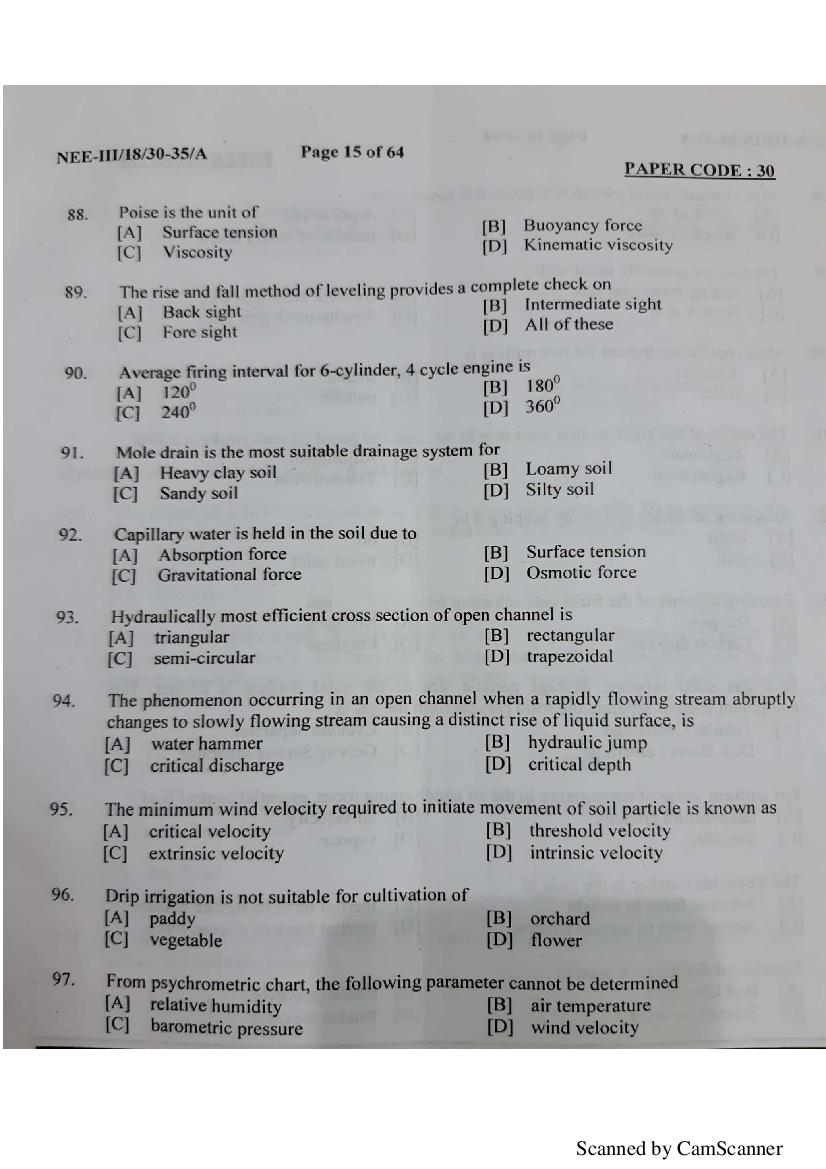 NERIST NEE 2018 Question Paper PDF (NEE-III, Free)