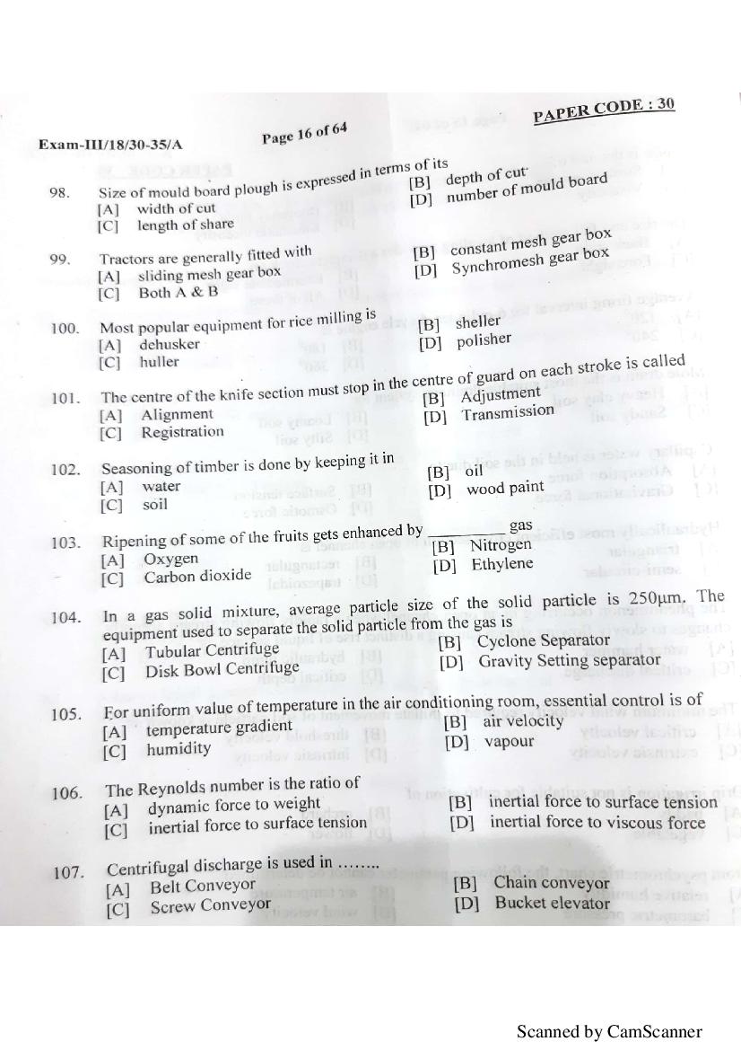 NERIST NEE 2018 Question Paper PDF (NEE-III, Free)