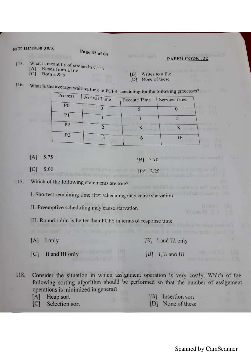 NERIST NEE 2018 Question Paper PDF (NEE-III, Free)