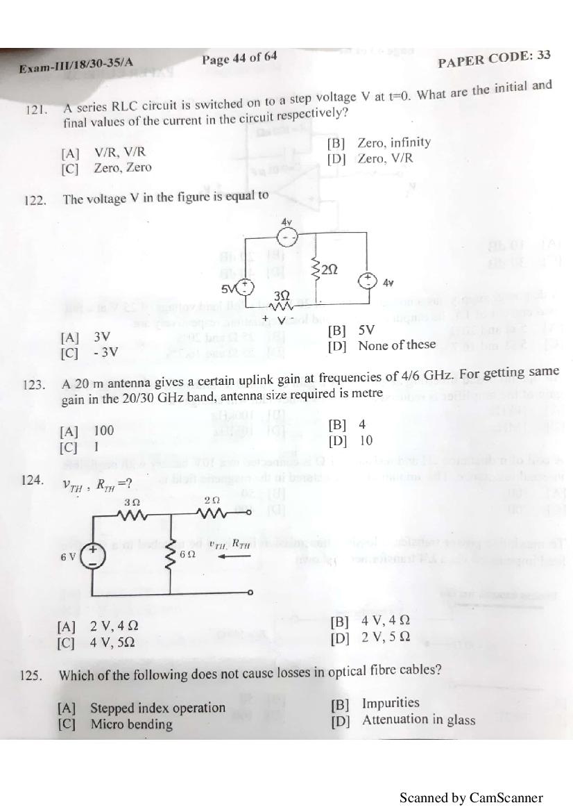NERIST NEE 2018 Question Paper PDF (NEE-III, Free)