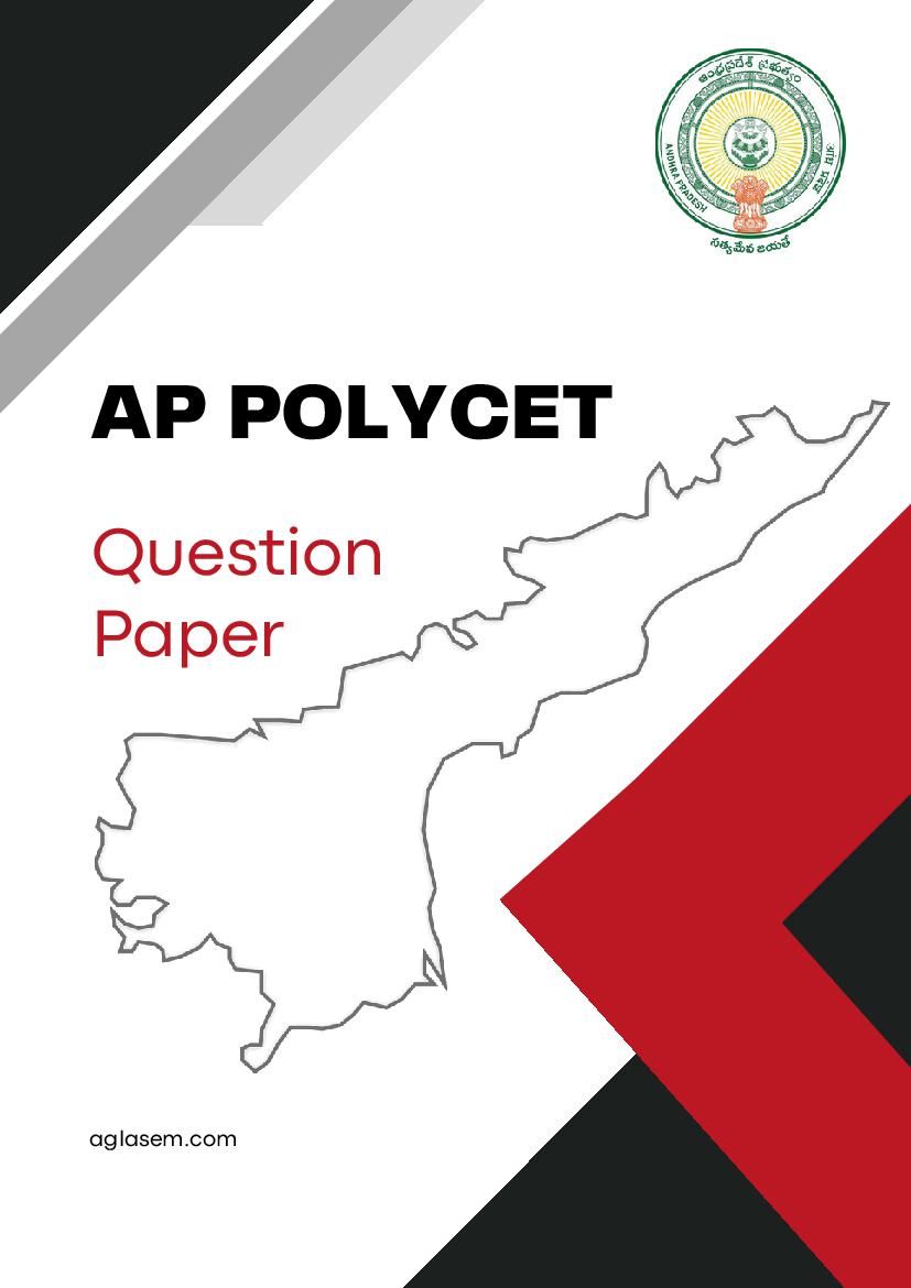 AP POLYCET 2018 Question Paper - Page 1