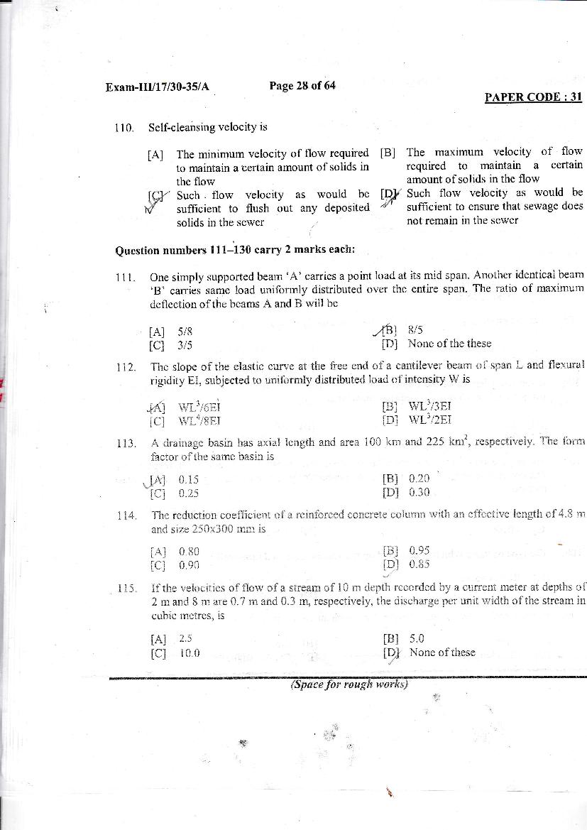 NERIST NEE 2017 Question Paper PDF (NEE-III, Free)