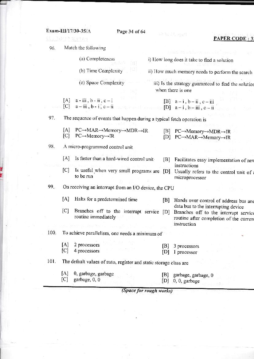 NERIST NEE 2017 Question Paper PDF (NEE-III, Free)