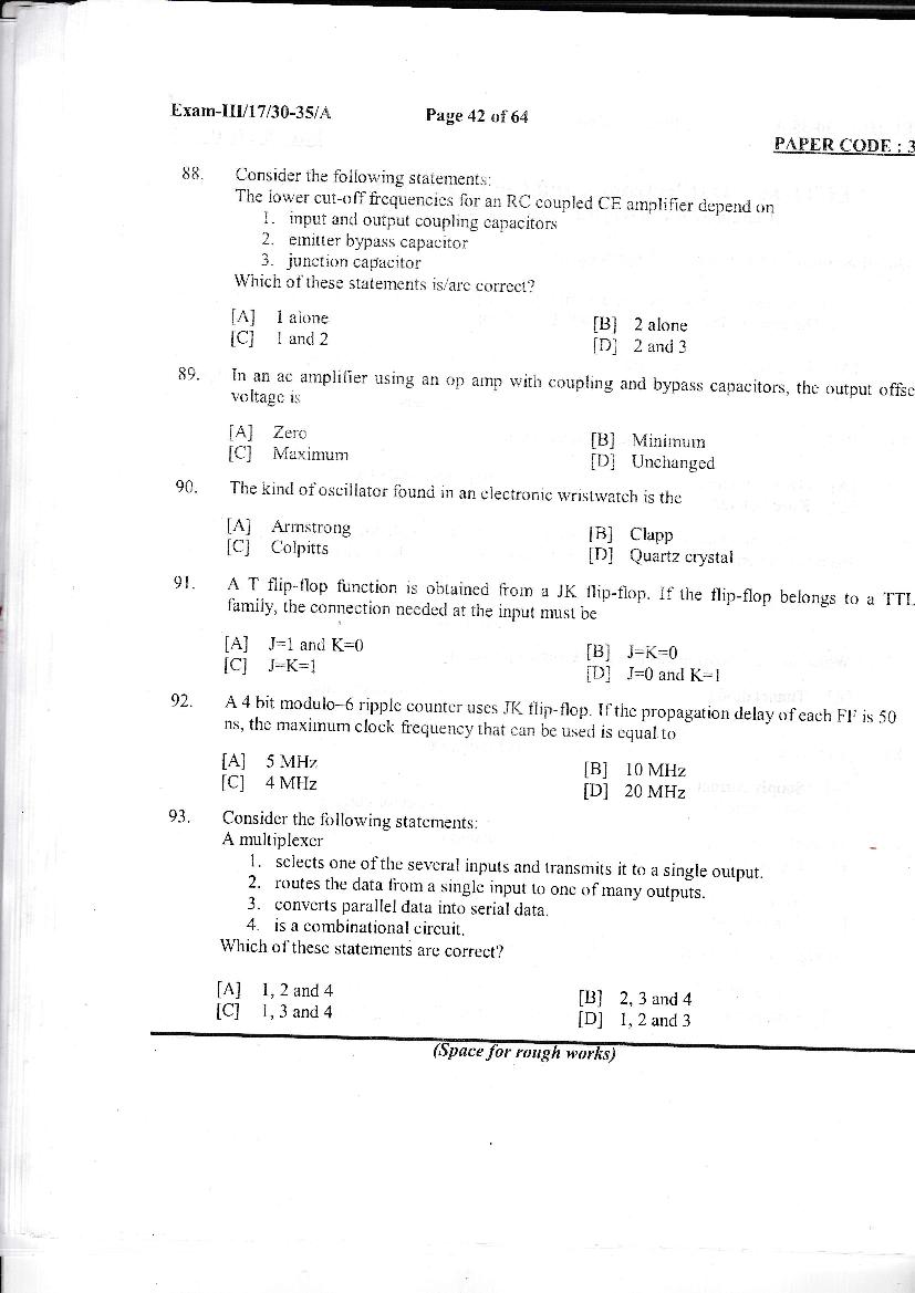 NERIST NEE 2017 Question Paper PDF (NEE-III, Free)