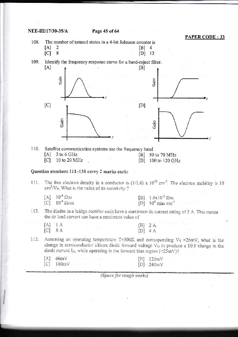 NERIST NEE 2017 Question Paper PDF (NEE-III, Free)