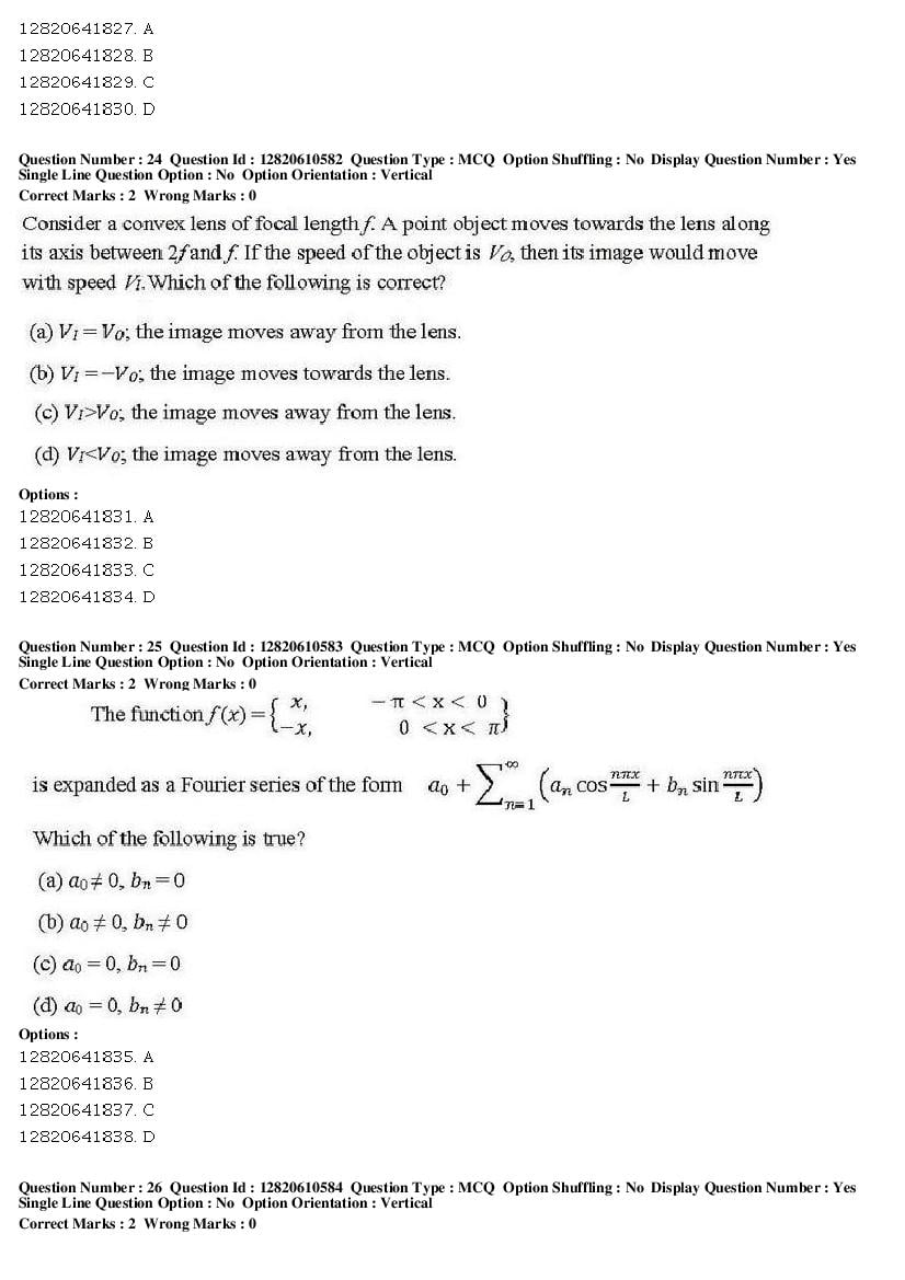 JNUEE 2019 Question Paper PDF (48 Papers, MA to PhD)