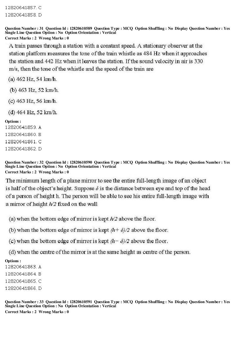 JNUEE 2019 Question Paper PDF (48 Papers, MA to PhD)