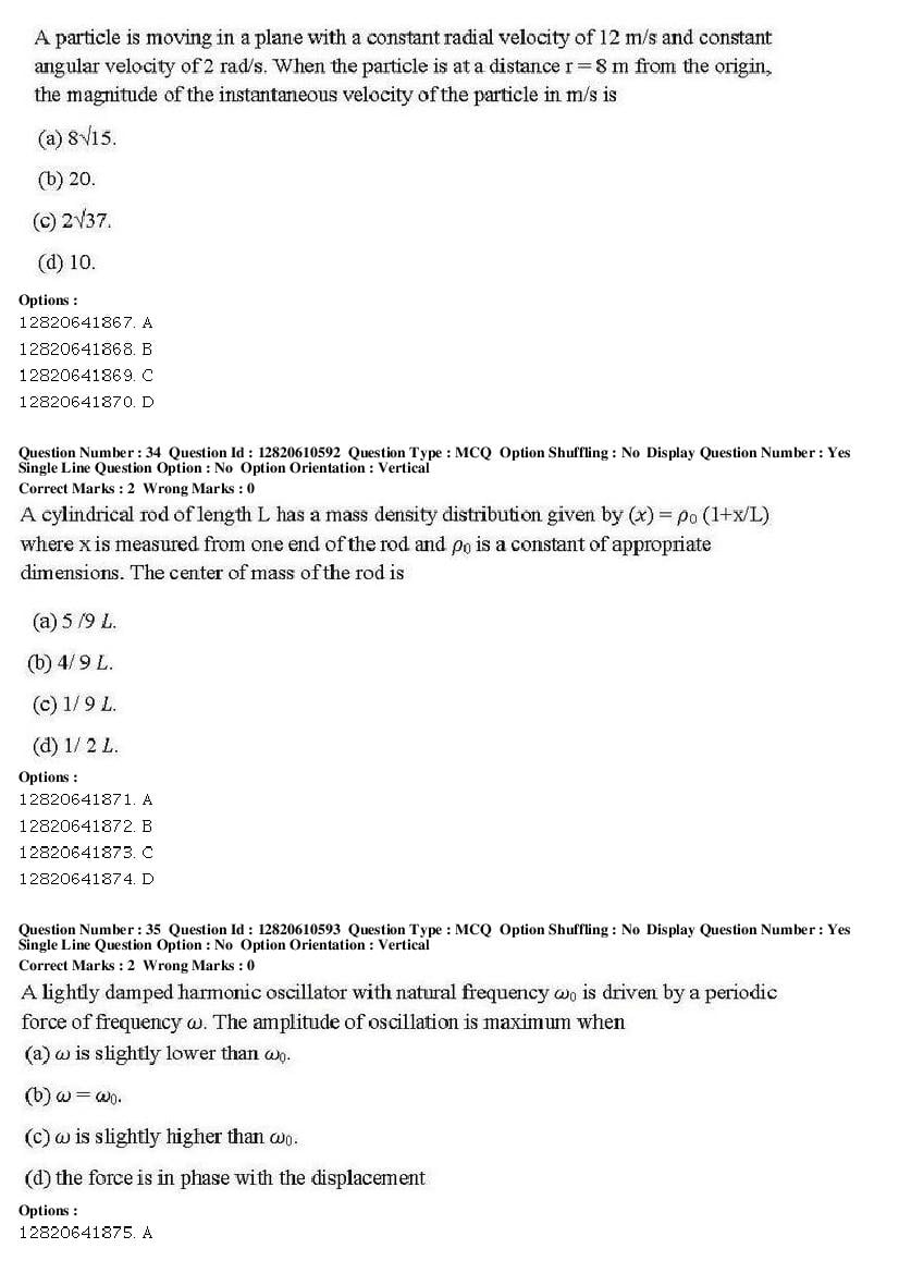 JNUEE 2019 Question Paper PDF (48 Papers, MA to PhD)