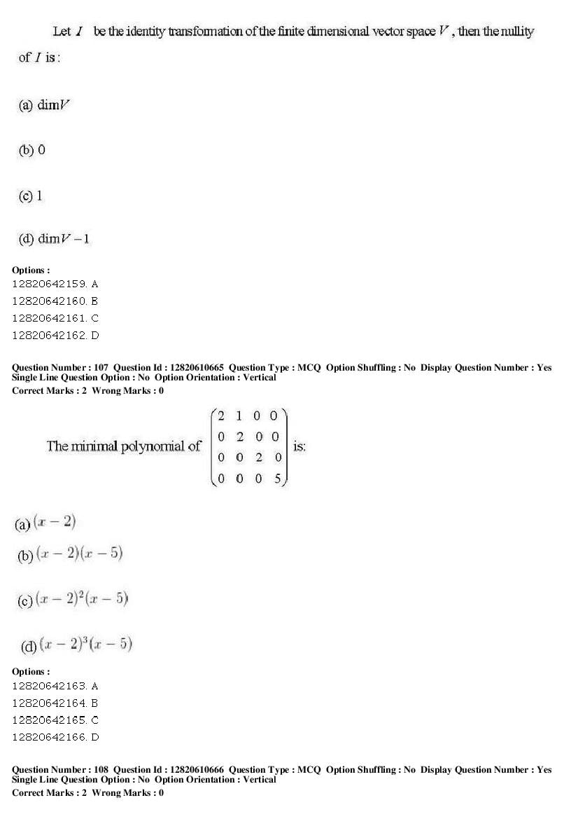 JNUEE 2019 Question Paper PDF (48 Papers, MA to PhD)