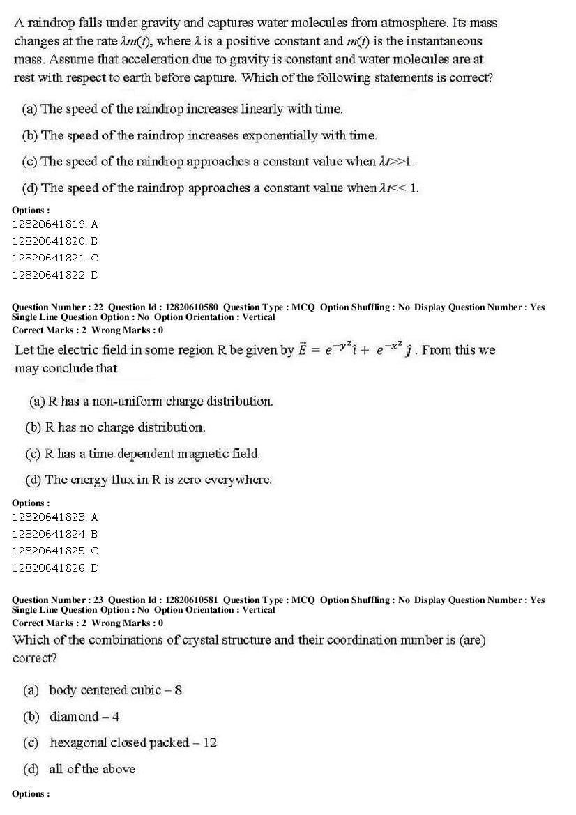 JNUEE 2019 Question Paper PDF (48 Papers, MA to PhD)