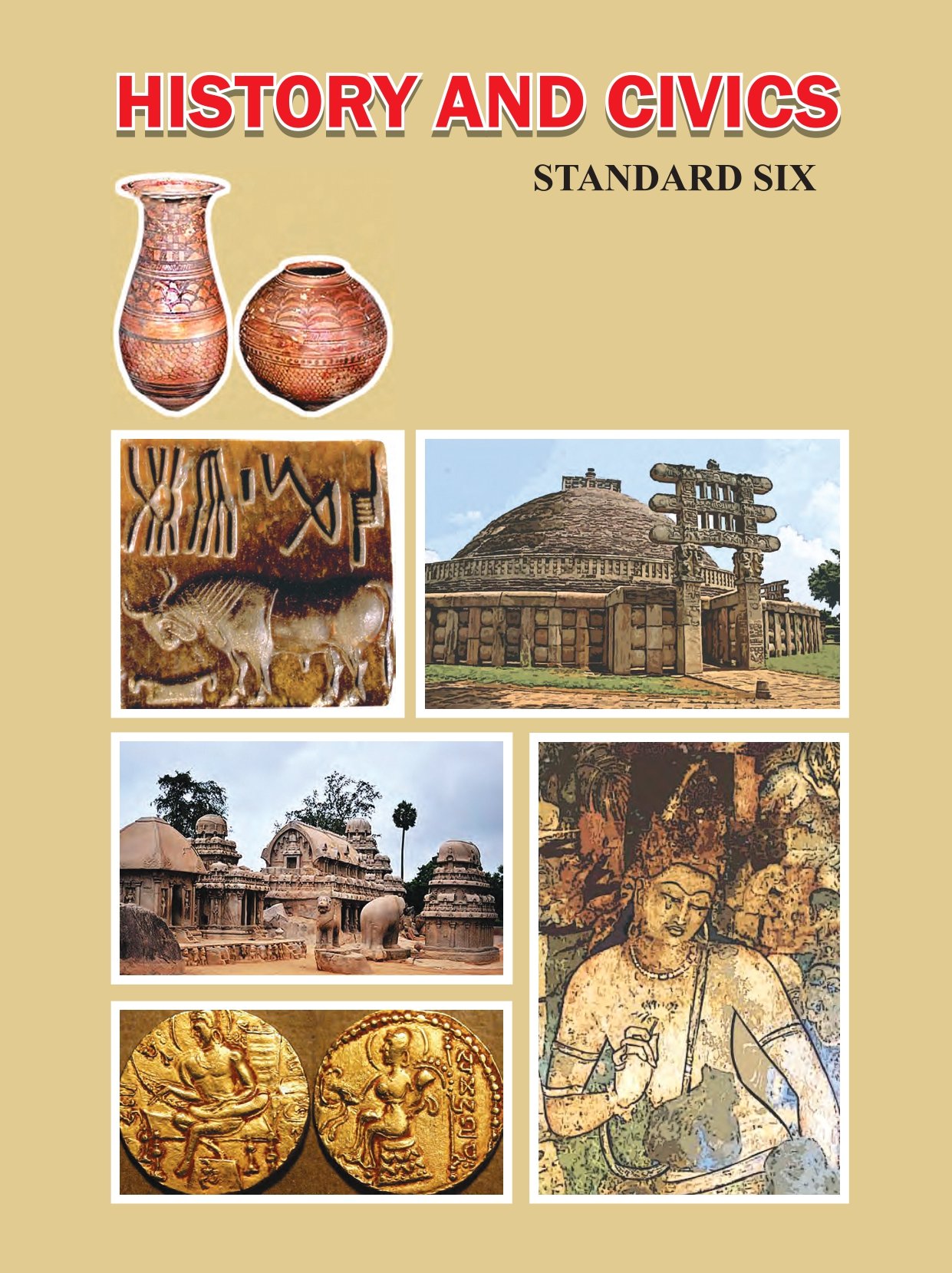 Maharashtra Board 6th Std History & Civics Textbook - Page 1