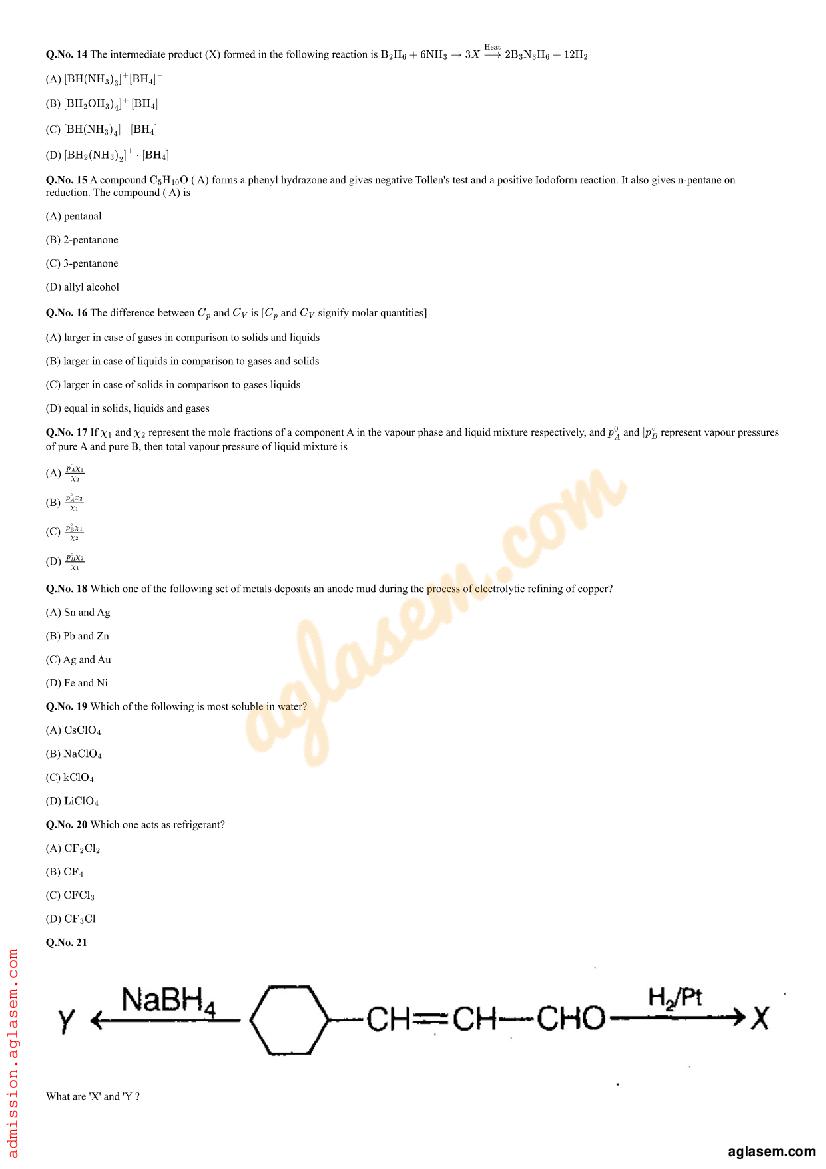 AMUEEE 2019 Question Paper PDF (Free Download)