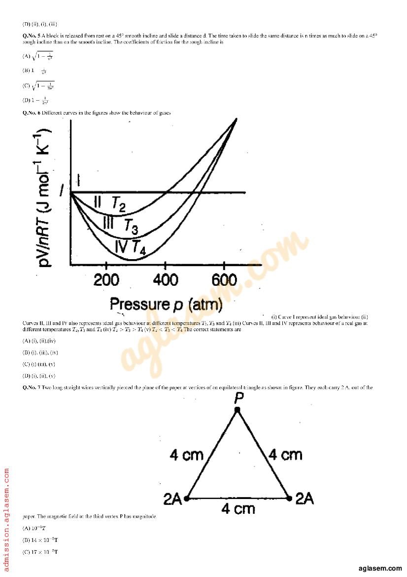 AMUEEE 2019 Question Paper PDF (Free Download)