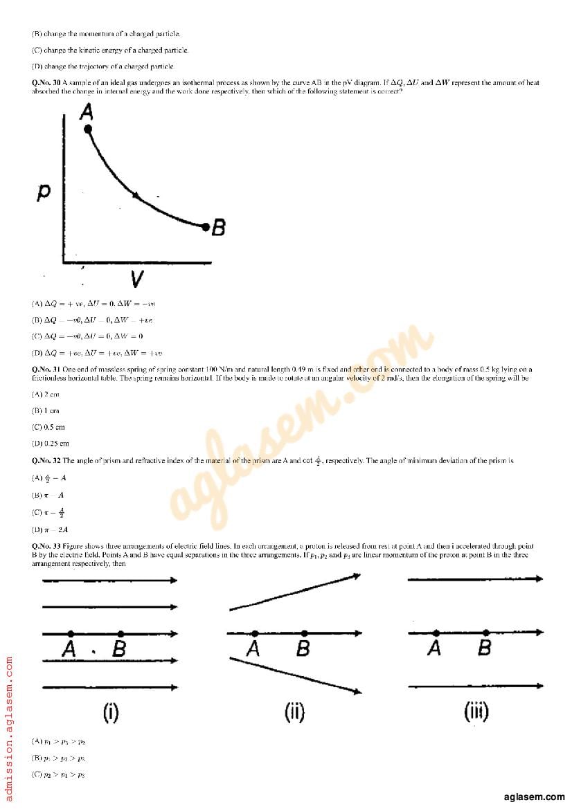 AMUEEE 2019 Question Paper PDF (Free Download)
