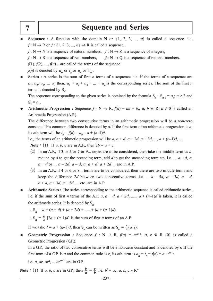 JEE Mathematics Question Bank - Sequence and Series - Page 1