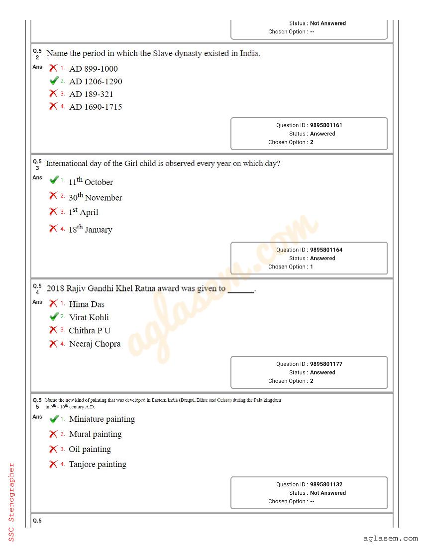 ssc-stenographer-question-paper-2018-pdf-download-here-aglasem-career