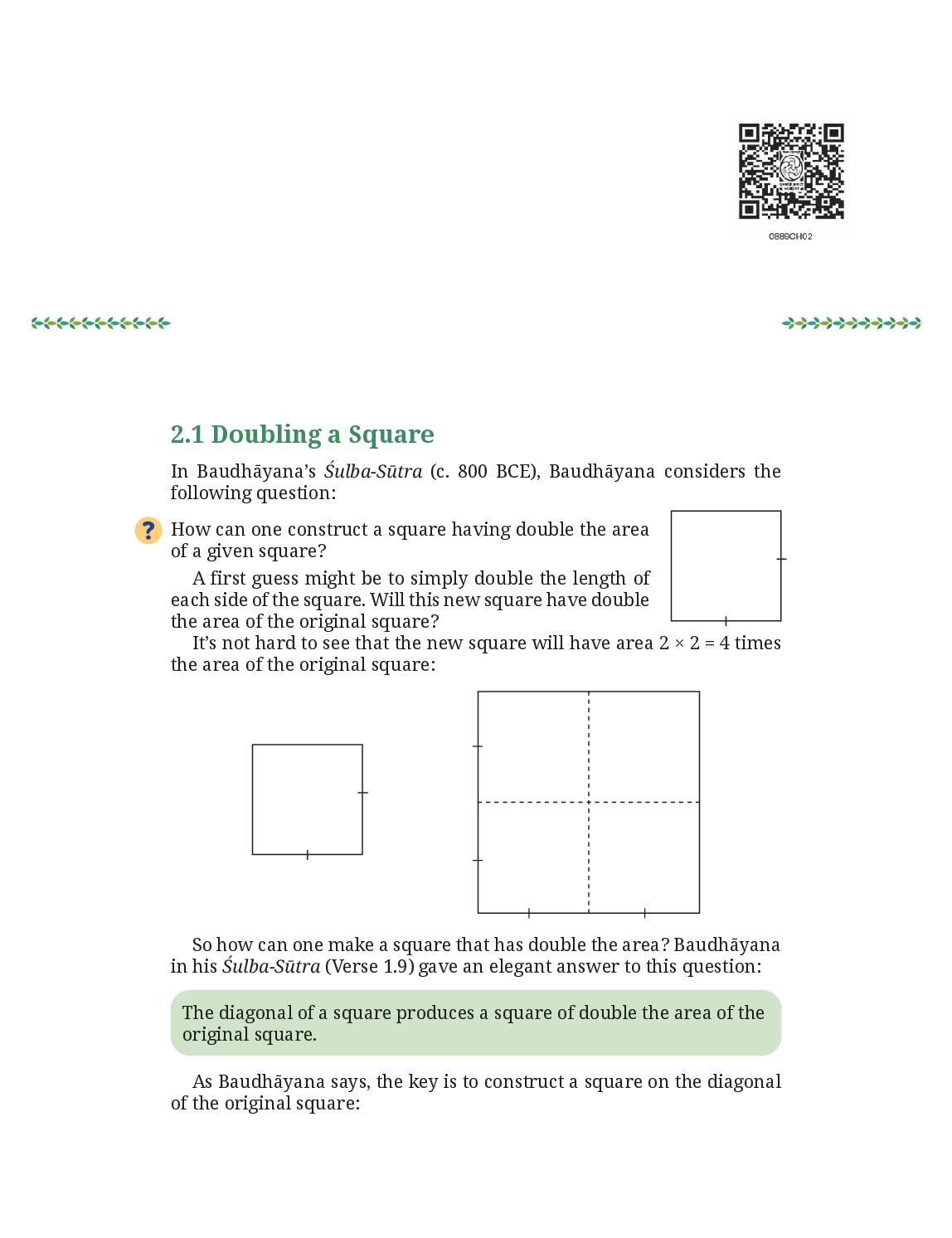 NCERT Book Class 8 Mathematics (Part II) Chapter 2 - Page 1 of 22