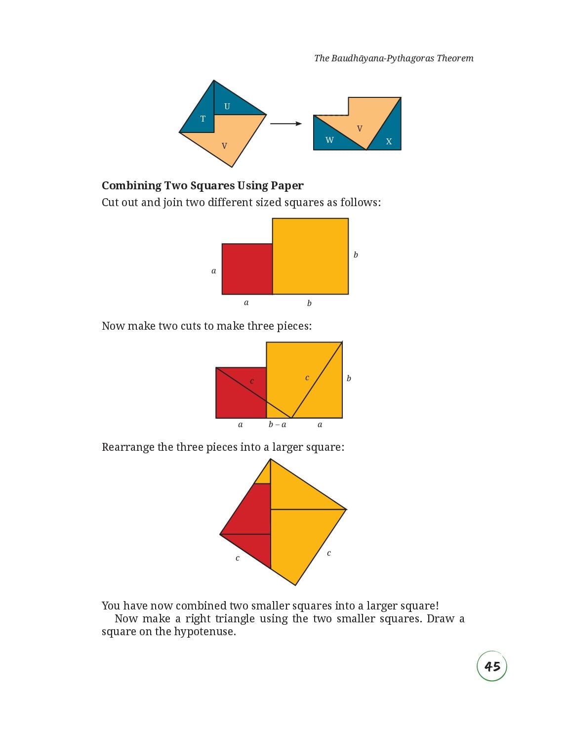NCERT Class 8 Maths Chapter 9 PDF – The Baudhāyana-Pythagoras Theorem (2026-27)