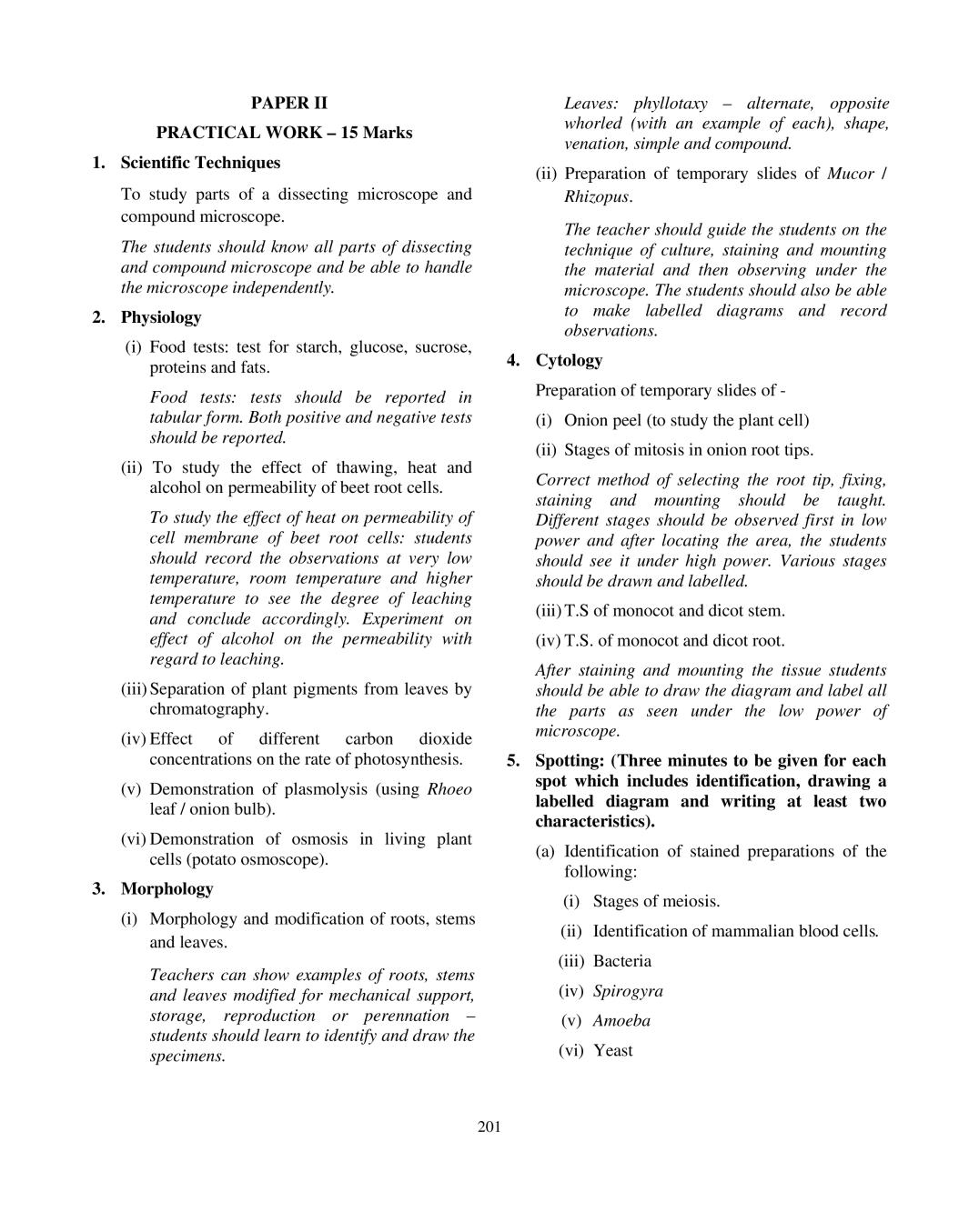 ISC Biology Syllabus 2020 - 2021 For Class 11, Class 12 | AglaSem Schools