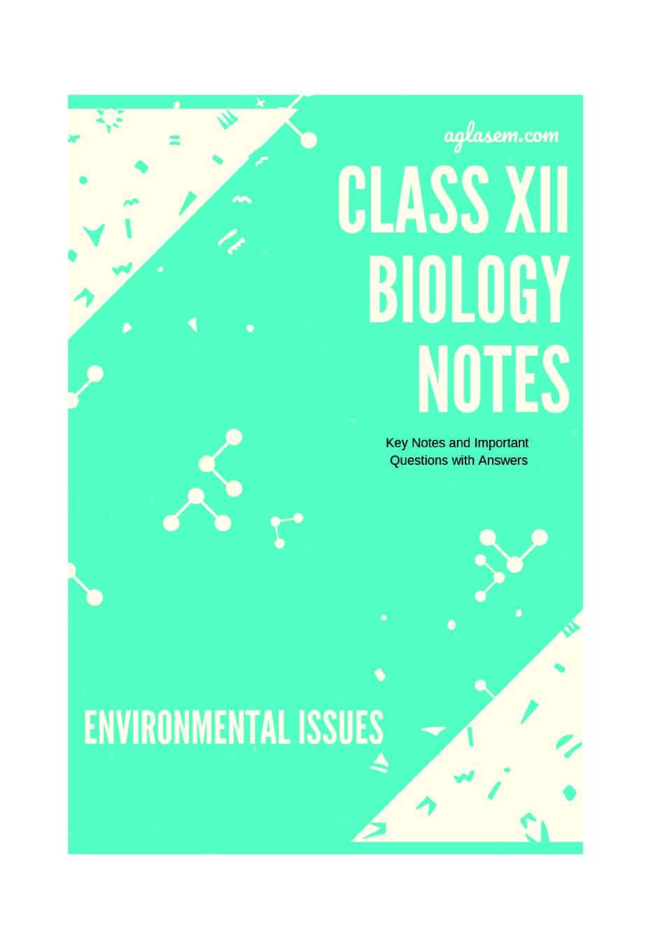 class-12-biology-notes-for-environmental-issues