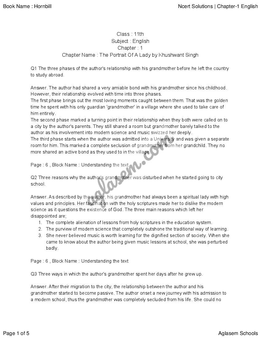 ncert-solutions-for-class-11-english-chapter-1-the-portrait-of-a-lady-pdf