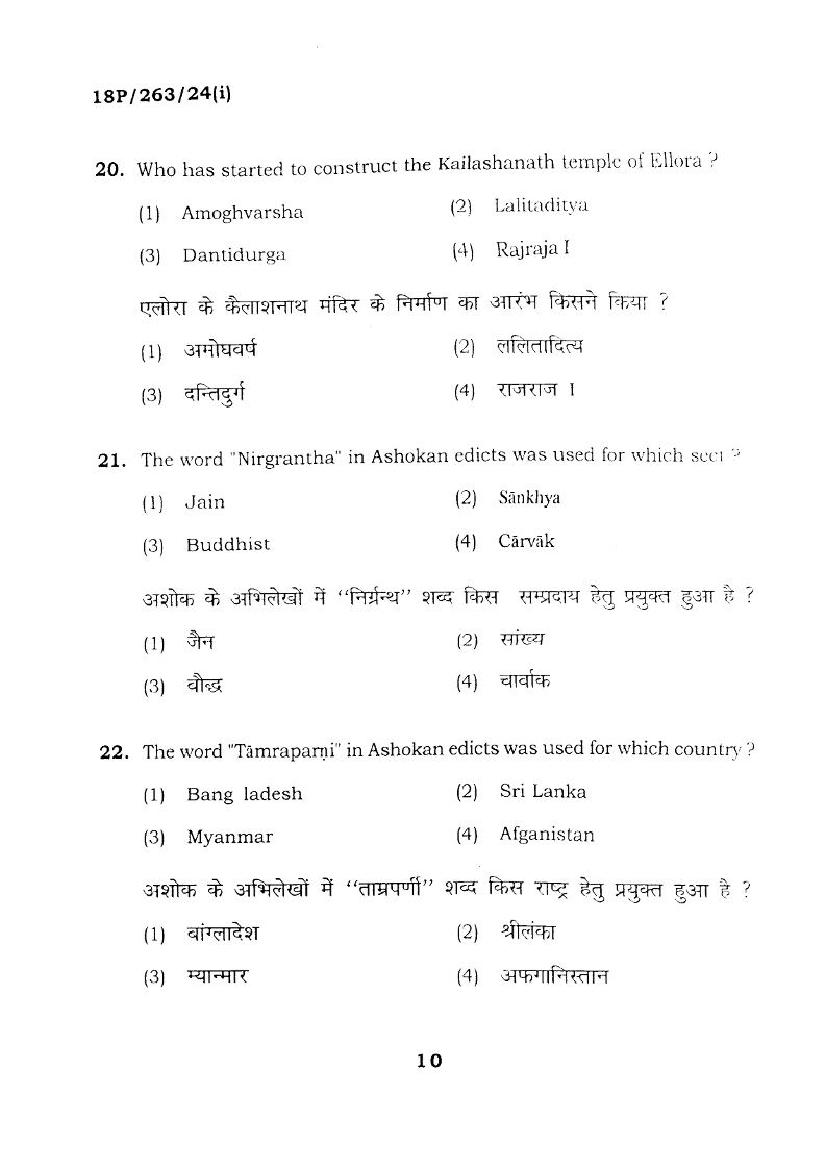 BHU PET 2018 Question Papers PDF (94 Programme Papers)