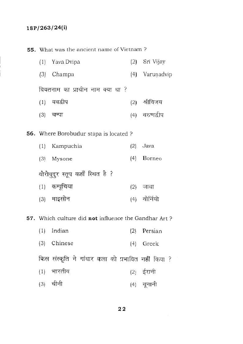 BHU PET 2018 Question Papers PDF (94 Programme Papers)
