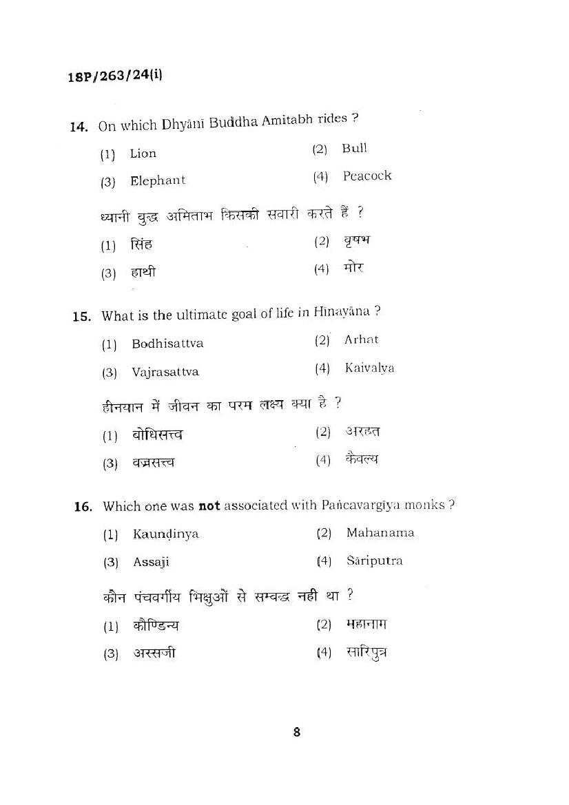 BHU PET 2018 Question Papers PDF (94 Programme Papers)