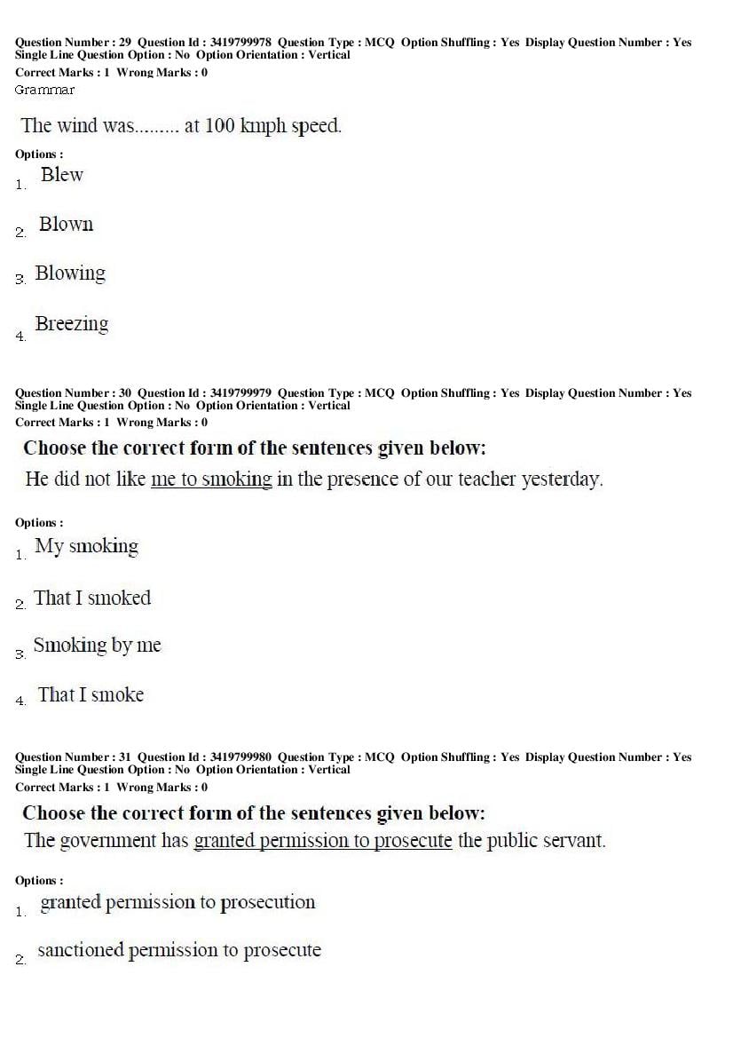 TS CPGET 2019 Question Paper PDF (Subject-wise, 29 Papers)