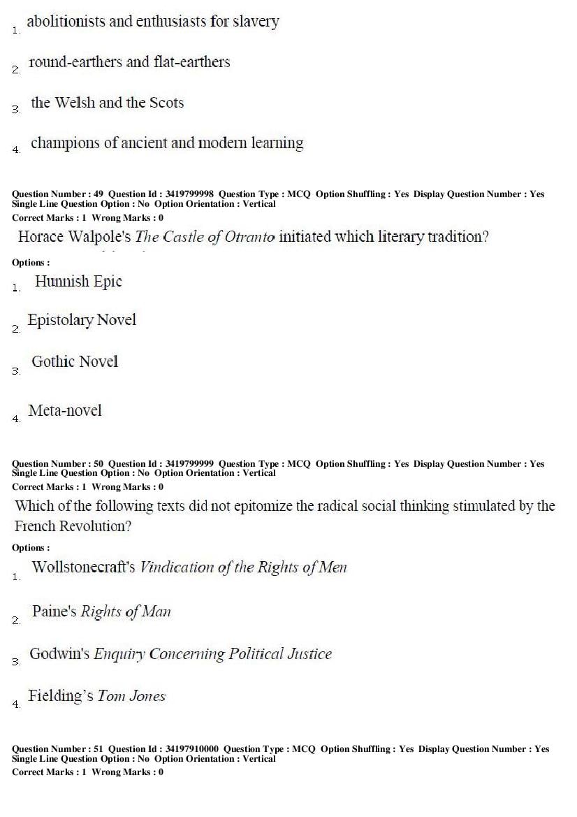 TS CPGET 2019 Question Paper PDF (Subject-wise, 29 Papers)