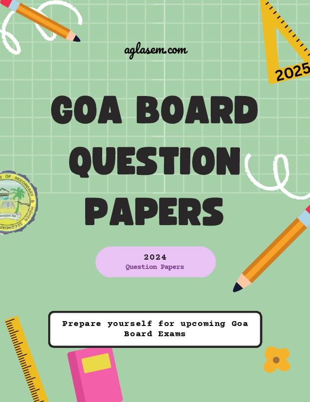 Goa Board Class 10 Question Paper 2024 Mathematics Basic Level 2 - Page 1