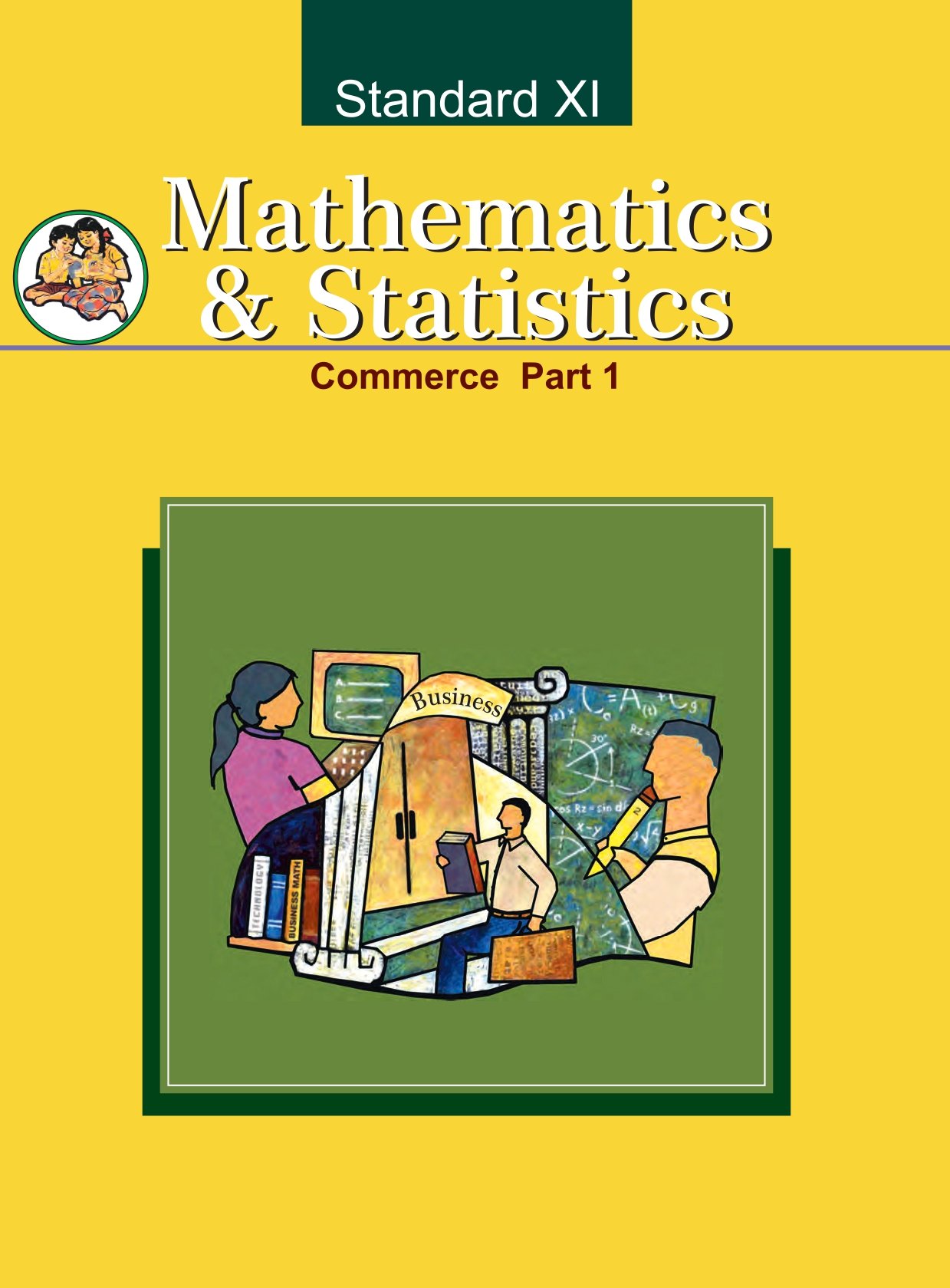 Maharashtra Board 11th Std Maths (Commerce) Textbook (Part 1) - Page 1