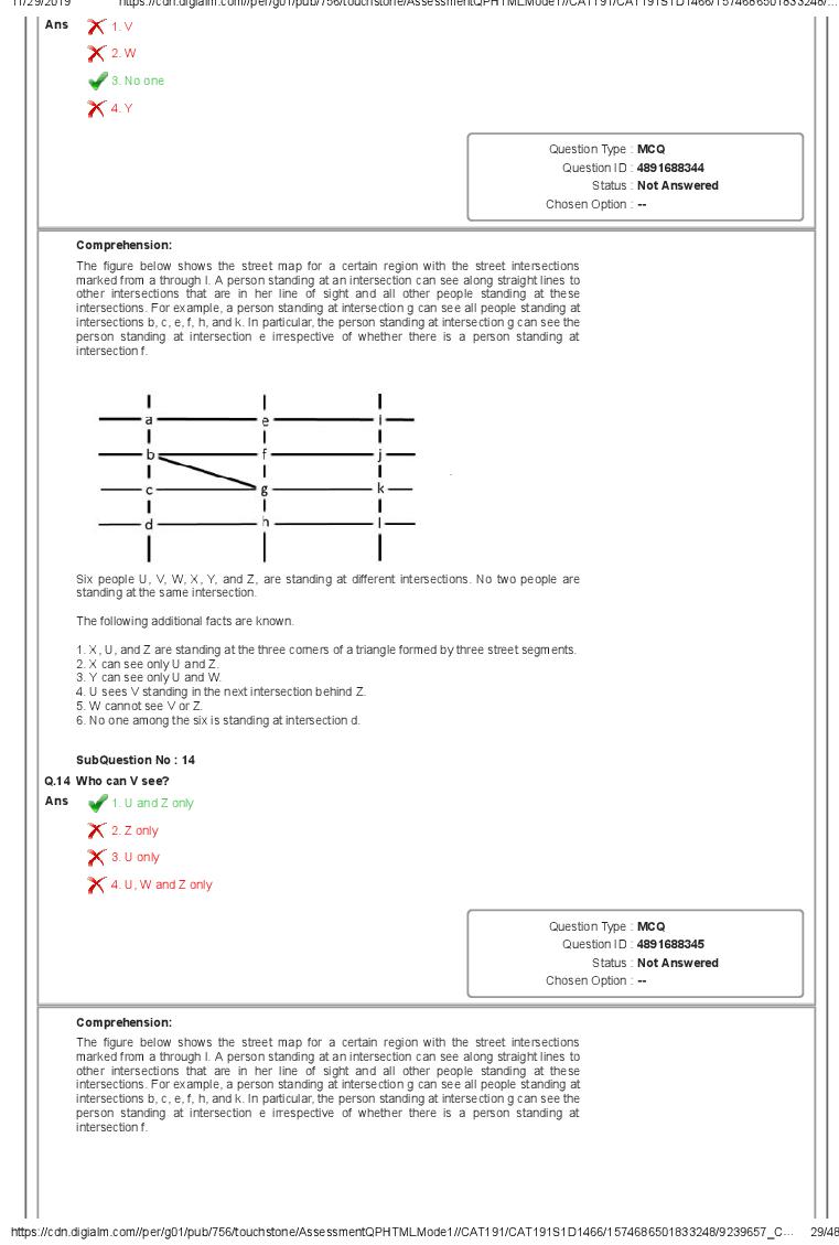 CAT 2019 Question Paper PDF with Answer Key (Slot 1 and 2)