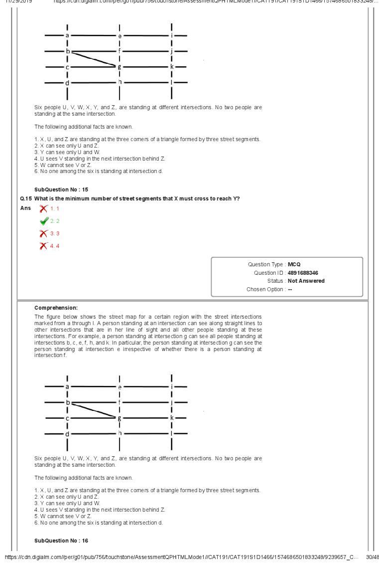 CAT 2019 Question Paper PDF with Answer Key (Slot 1 and 2)