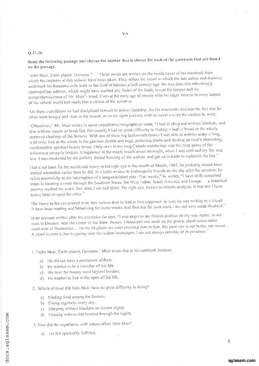 IPMAT Indore 2020 Question Paper PDF (IPM AT 2020)