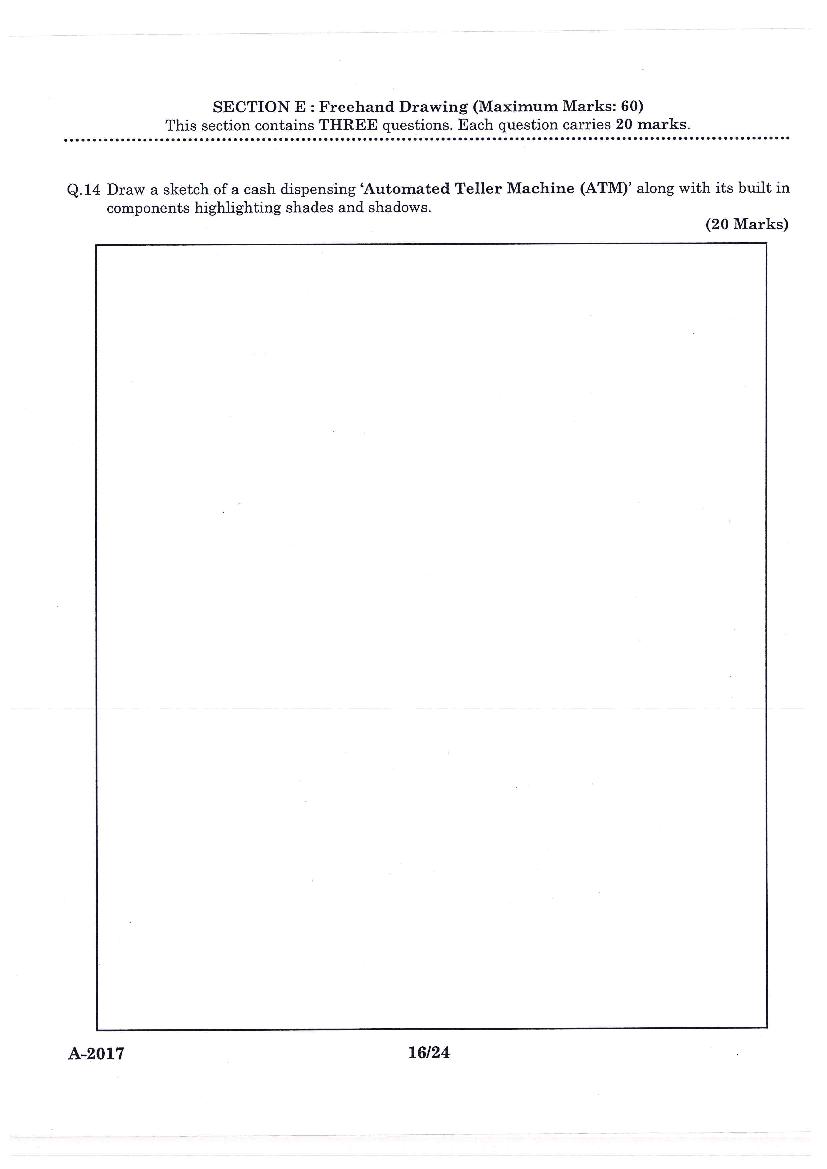 JEE Advanced AAT 2017 Question Paper PDF (Free Download)