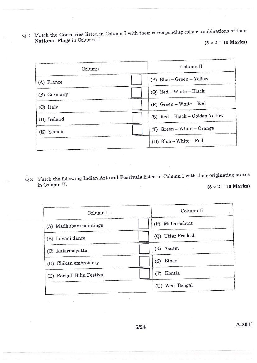 JEE Advanced AAT 2017 Question Paper PDF (Free Download)