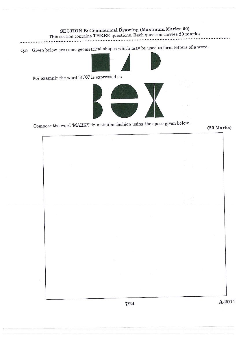 JEE Advanced AAT 2017 Question Paper PDF (Free Download)