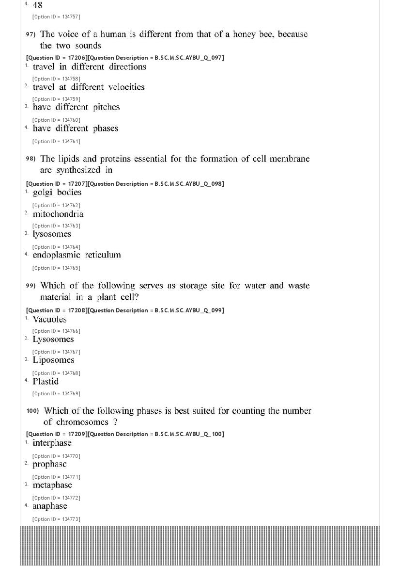 JNUEE 2021 Question Paper PDF (96 Papers + Answer Key)