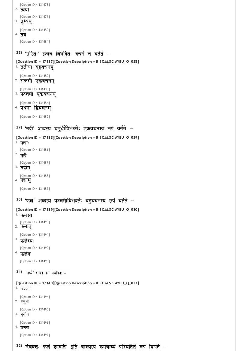 JNUEE 2021 Question Paper PDF (96 Papers + Answer Key)