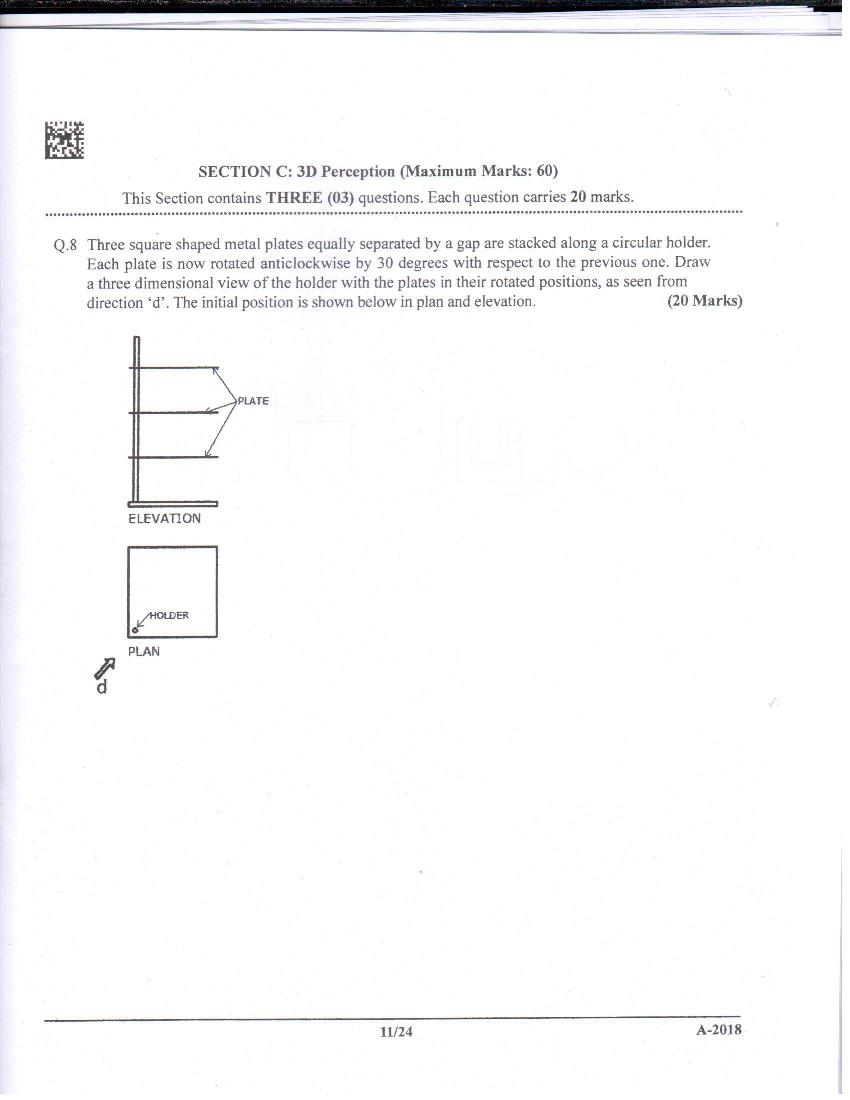 JEE Advanced AAT 2018 Question Paper PDF (Free Download)