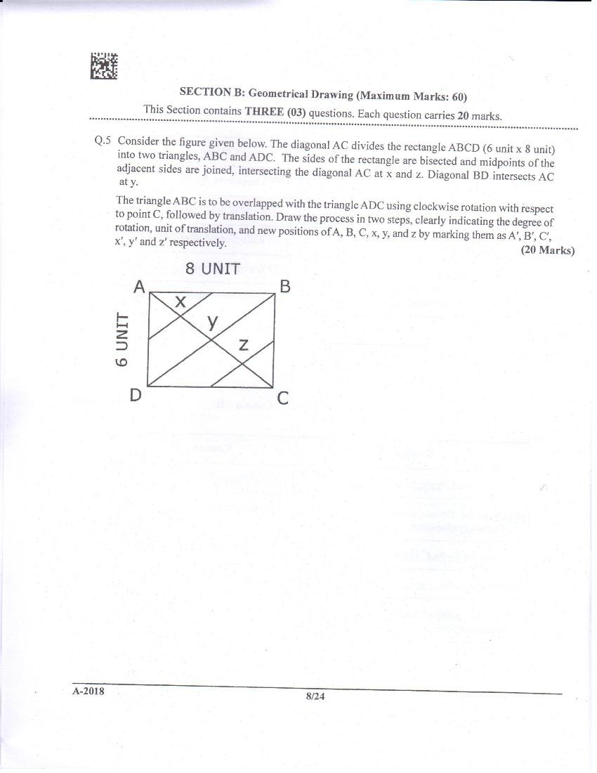 JEE Advanced AAT 2018 Question Paper PDF (Free Download)