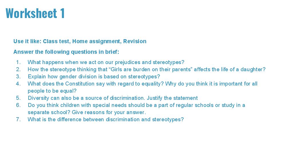 Teaching Material for Class 6 Political Science – NCERT CBSE Handbook for Teachers
