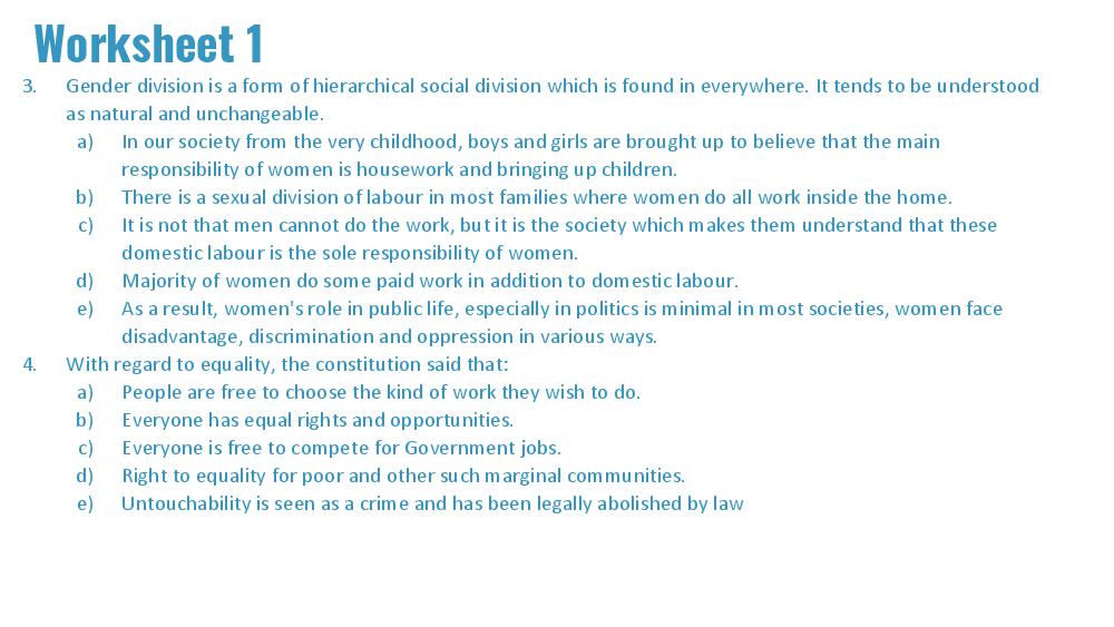 Teaching Material for Class 6 Political Science – NCERT CBSE Handbook for Teachers