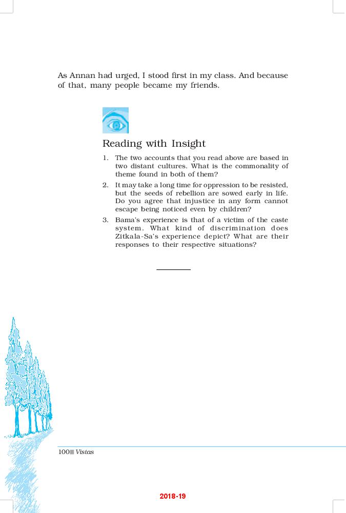 ncert-book-class-12-english-vistas-chapter-8-memories-of-childhood